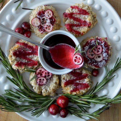 Sweet Cranberry Rhubarb Jam